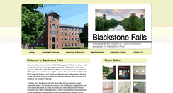 Desktop Screenshot of blackstonefalls.com